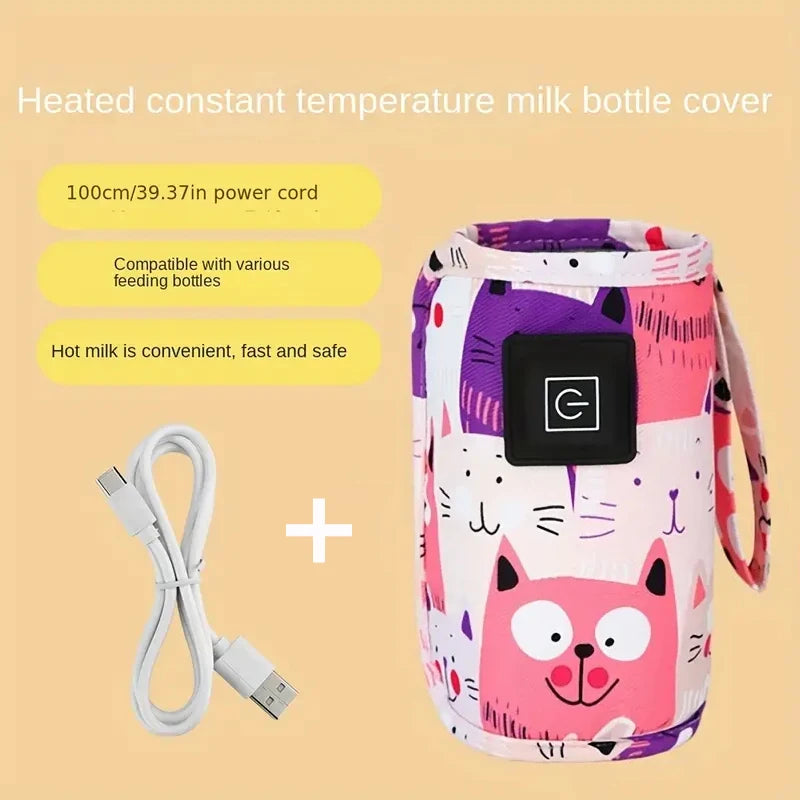 🍼 USB Bottle Warmer – Warm Milk Anytime, Anywhere!