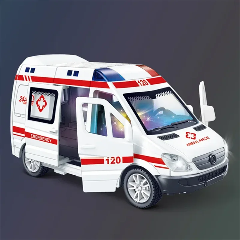 Realistic Emergency Vehicles with Lights & Sounds – Perfect for Kids