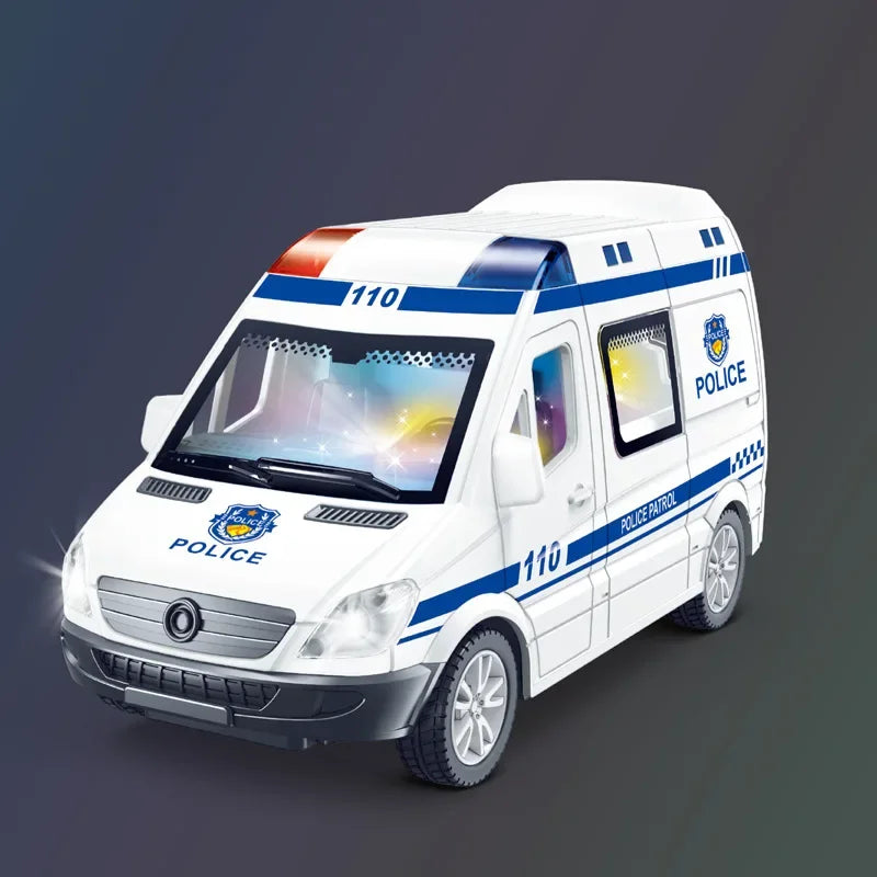 Realistic Emergency Vehicles with Lights & Sounds – Perfect for Kids