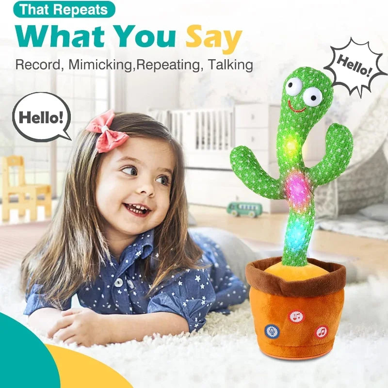 🌵✨ Dancing & Talking Cactus Toy – Music, Movement and Endless Laughter