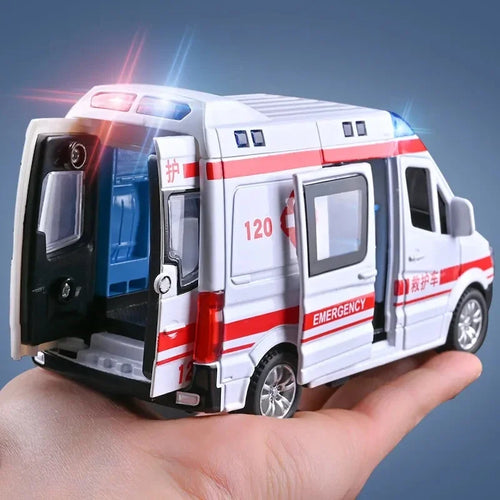 Realistic Emergency Vehicles with Lights & Sounds – Perfect for Kids