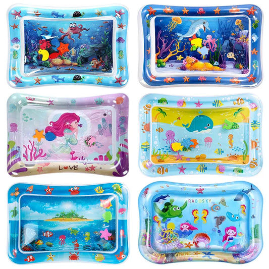 💦 Baby Water Play Mat – Safe, Sensory Fun for Tummy Time & Early Development