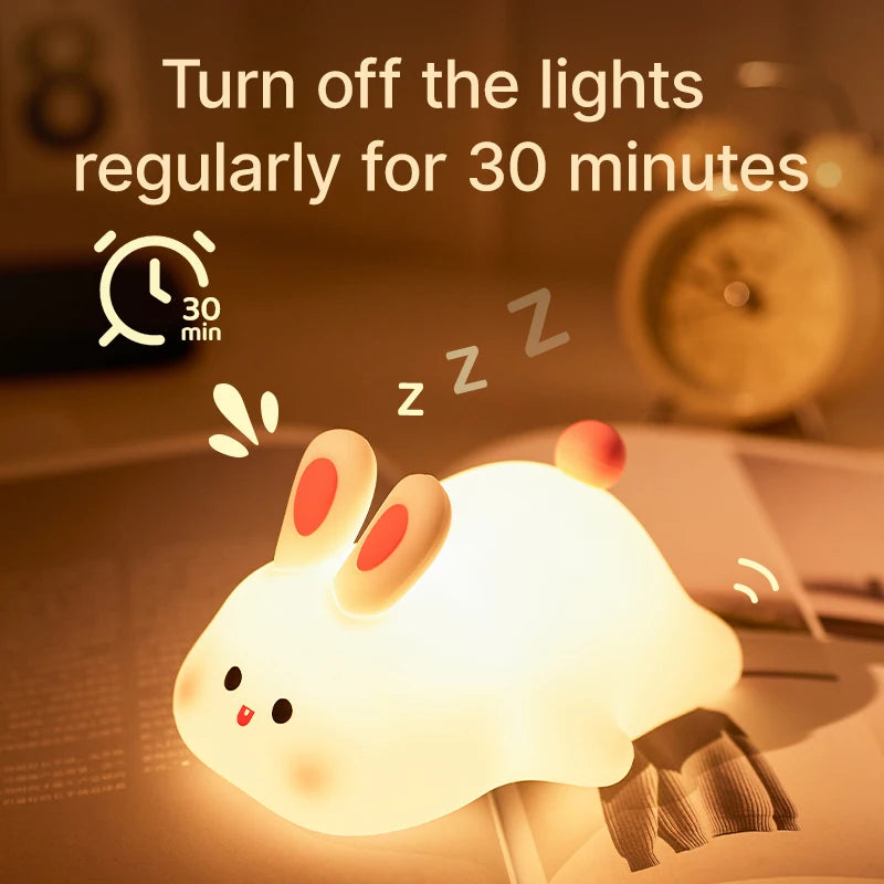 🐰 Big Face Rabbit Night Light