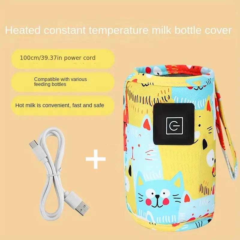 🍼 USB Bottle Warmer – Warm Milk Anytime, Anywhere!