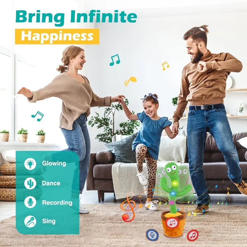 🌵✨ Dancing & Talking Cactus Toy – Music, Movement and Endless Laughter