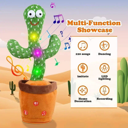 🌵✨ Dancing & Talking Cactus Toy – Music, Movement and Endless Laughter
