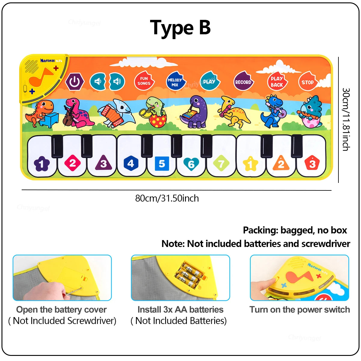 🎹 Piano Mat for Kids – Music, Movement & Endless Fun!