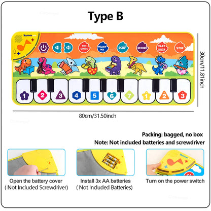 🎹 Piano Mat for Kids – Music, Movement & Endless Fun!