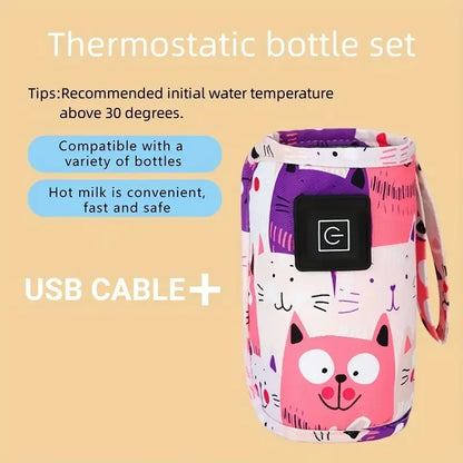 🍼 USB Bottle Warmer – Warm Milk Anytime, Anywhere!