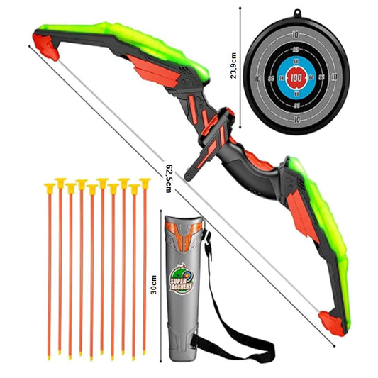 Kids' LED Bow and Suction Arrow